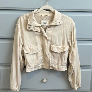 cropped jacket - abercrombie